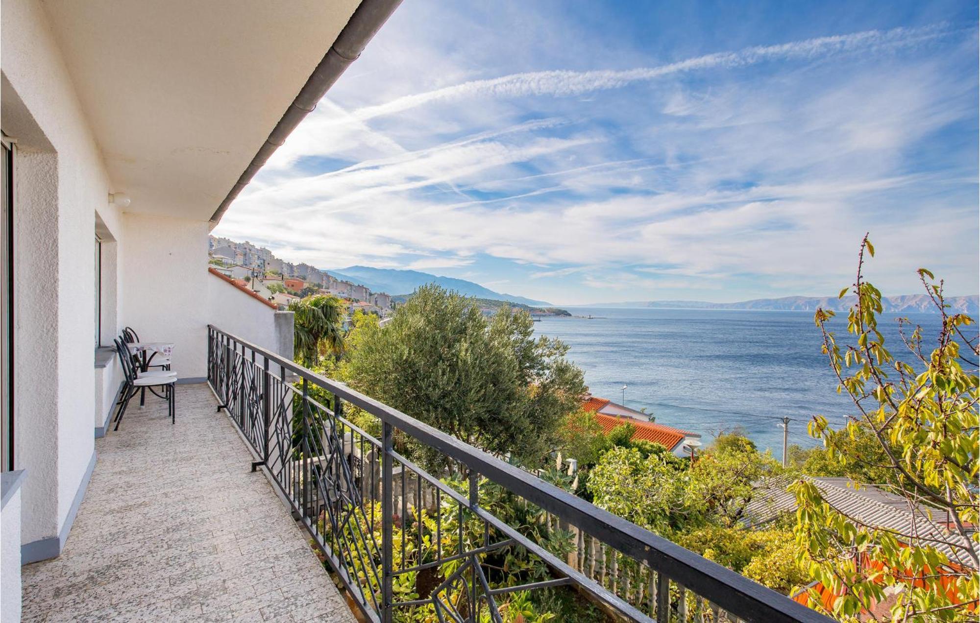 Amazing Apartment In Senj With House Sea View Ngoại thất bức ảnh