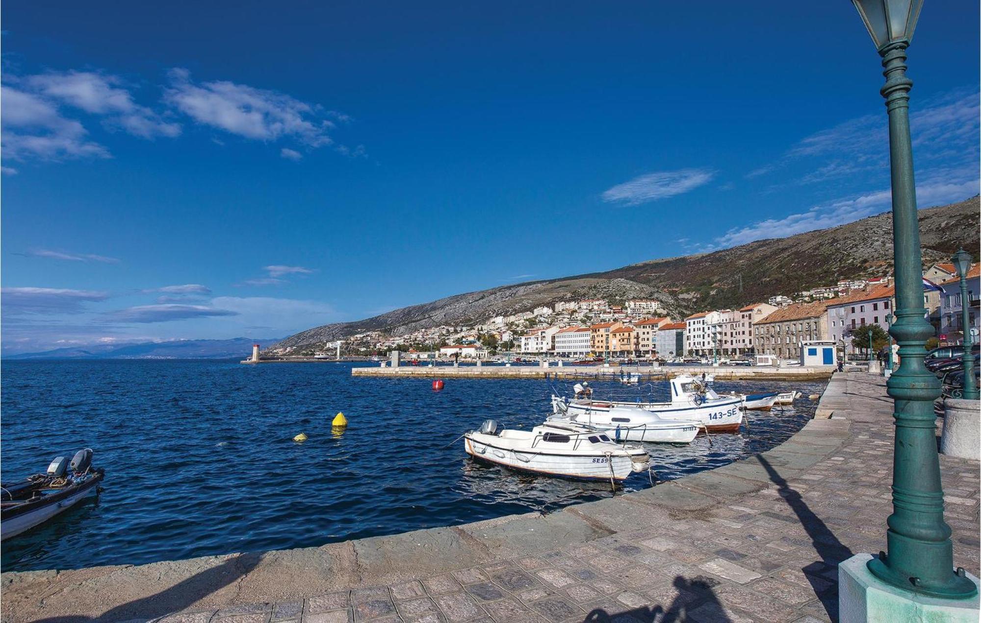 Amazing Apartment In Senj With House Sea View Ngoại thất bức ảnh